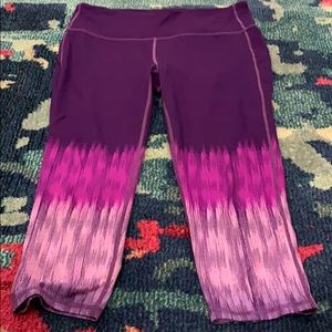 Spandex cropped pants